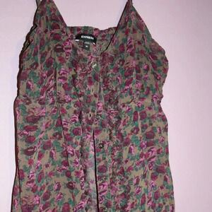 Express Medium Spaghetti Strap Tank Top